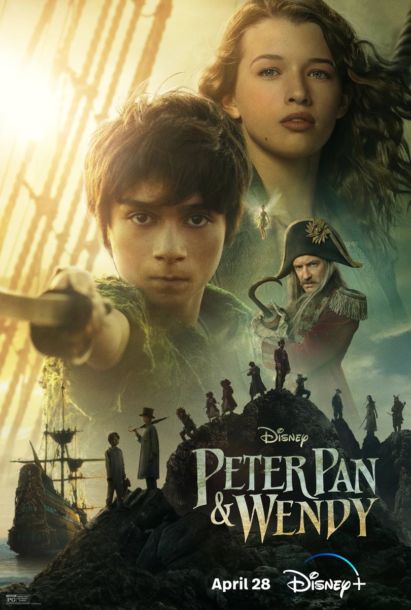 DSNYNewscast's tweet photo. Peter Pan &amp; Wendy (Disney+) Thoughts: Completely lacking of magic &amp; whimsy. 

It’s a shame because the art direction, character acting, sound design, cinematography was solid. Jude Law was great as always.

But the directing felt lifeless and unimaginative. The script was bland. https://t.co/PS3C5BroYo