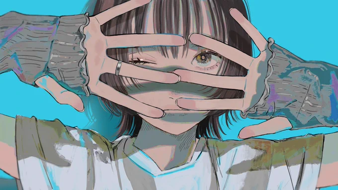 ド屑/なきそ  #超絵師展 #超絵師展