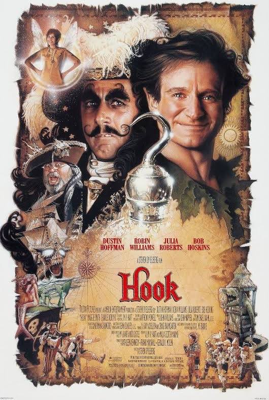 ivebeenjack's tweet photo. Decided to watch HOOK (1991) after Peter Pan &amp; Wendy… and THAT is how you do a whimsical, magical, unique live action retelling if Peter Pan! Always a classic! https://t.co/BGEyuND5QE