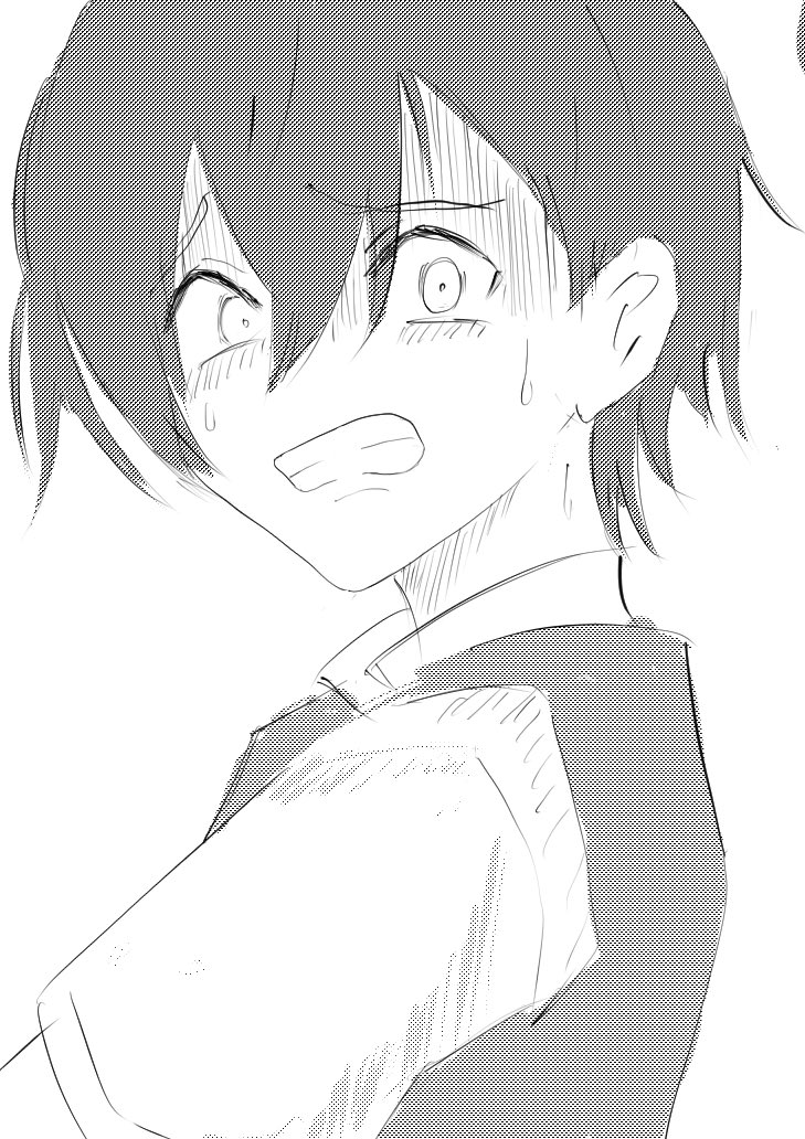 何かを見てしまった子 https://t.co/xORUCUuXGb