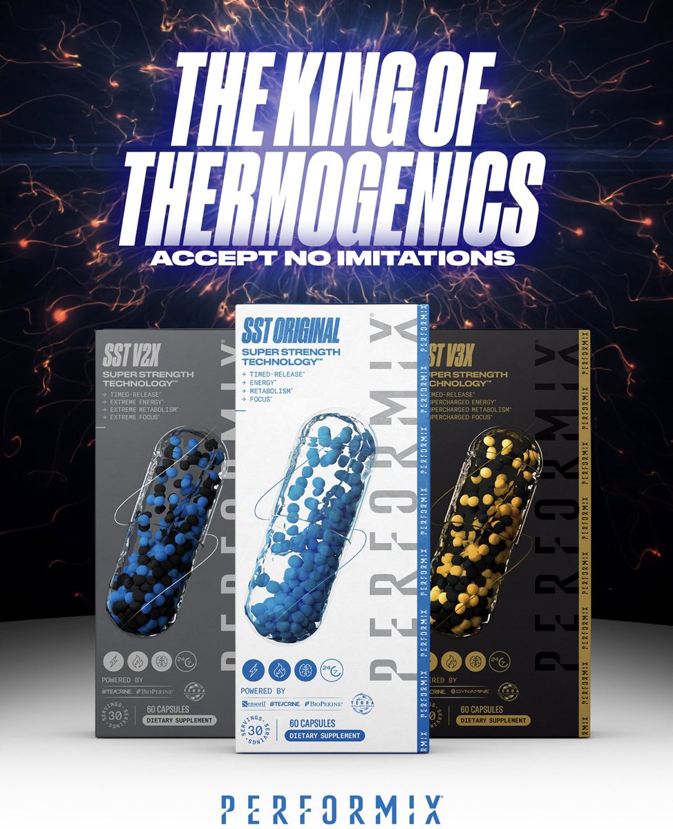 PerformixDriven's tweet image. Maximize your workout potential with Performix SST. Our cutting-edge formula is scientifically proven to boost metabolism, increase energy, and optimize mental focus. Try it today and see the results for yourself! #PerformixSST #WorkoutBoost #FitnessGoals #MetabolismBoost #Energy