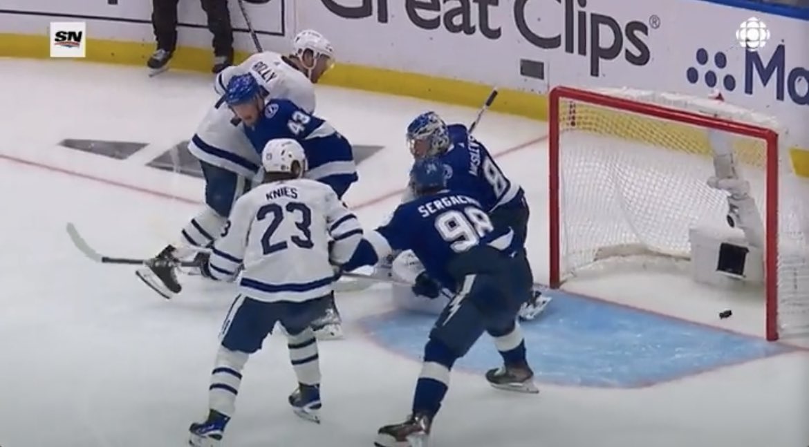 Just imagine being Morgan Rielly in this picture.

You’re the longest tenured Leaf. You’ve faced constant disappointment.

Yet, you stare at the puck as it crosses the goal line in overtime to go to the 2nd round for the 1st time in 19 years.

Unbelievable.