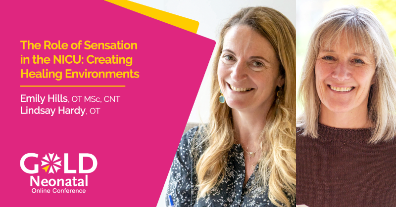 Join us with Emily Hills, OT MSc, CNT & Lindsay Hardy, OT at #GOLDNeonatal2023 Online Conference for 'The Role of Sensation in the NICU: Creating Healing Environments': goldneonatal.com/conference/pre…
#NICU #NICUlife #neonate #neonatology #nurse #RegisteredNurse #preemie