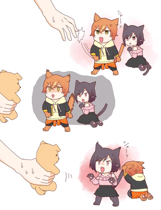 ネコノメ東雲姉弟 えななんお誕生日おめでとう