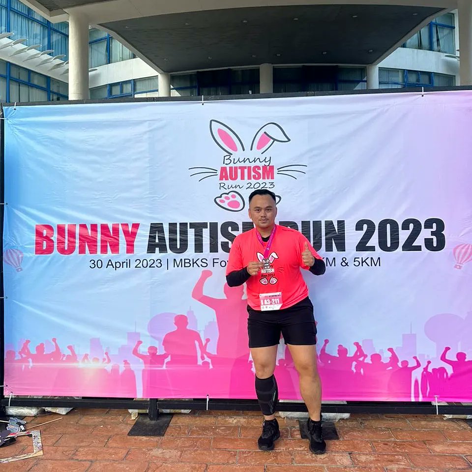 JrMathewKK's tweet photo. A - Always
U - Unique
T - Totally
I - Intelligent
S - sometimes
M - Mysterious 🌈
#autism #autismrun #kuchingautism #bunnyautismrun2023 https://t.co/F8GDZ6IsjO
