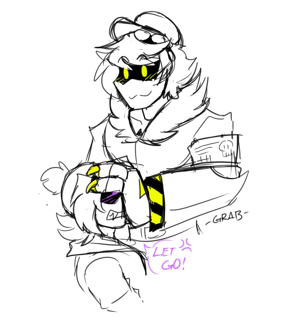 i forgot i had this stupid doodle his hands so damn big