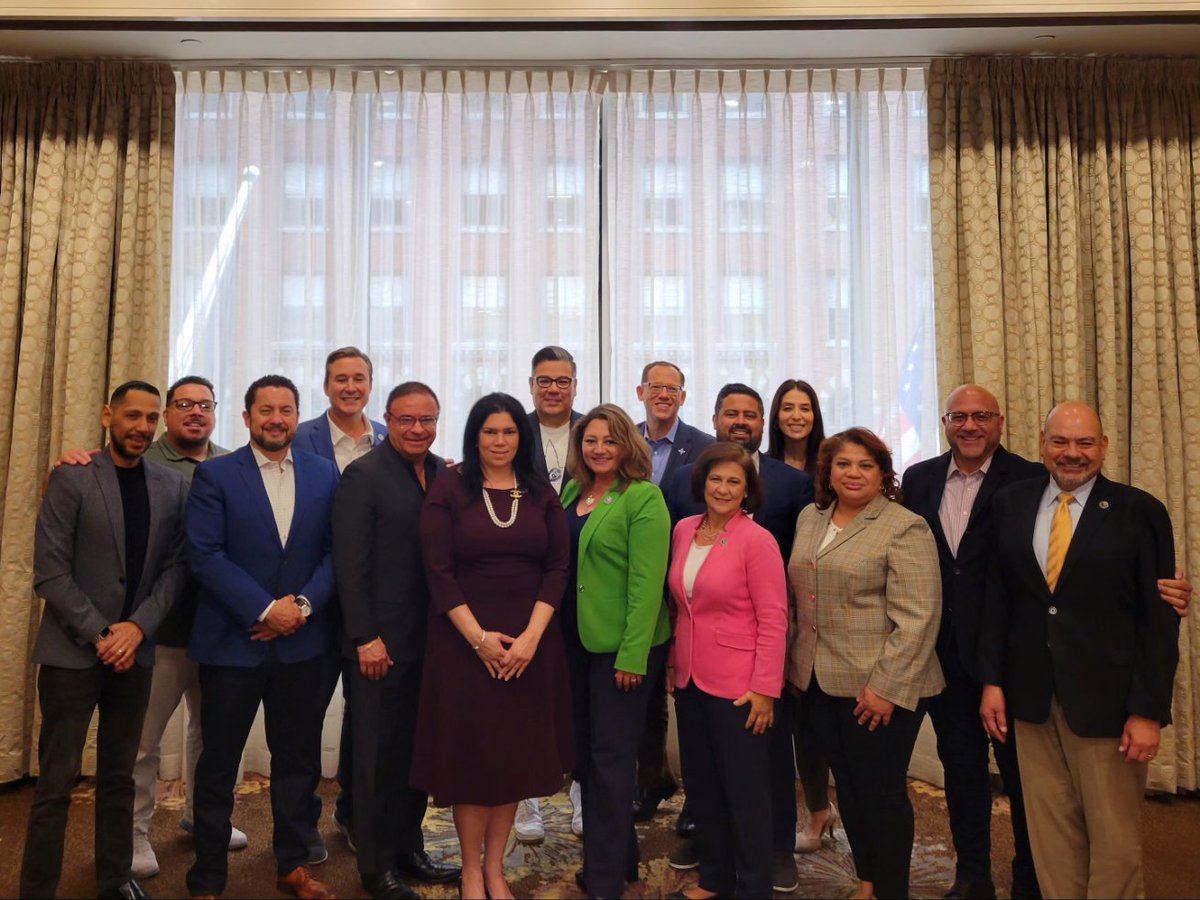 mayorgcamacho's tweet photo. I attended my board of directors meeting and joined Latino Policymakers for NALEO Educational Fund’s Policy Institute on Economic Mobility. This convening provided me with best practices and policy approaches to leverage infrastructure funding projects. #naleo @naleoedfund https://t.co/N7yOIVhiRC