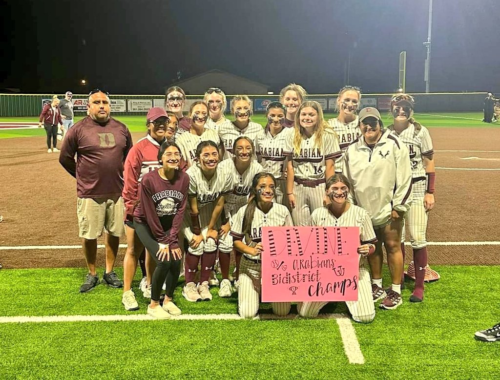 Congrats to <a href="/ArabianSoftball/">Arabian Softball</a> for their Bi-District Series win (3games) vs Port Lavaca Calhoun. 🥎🥎🚨🥎🥎