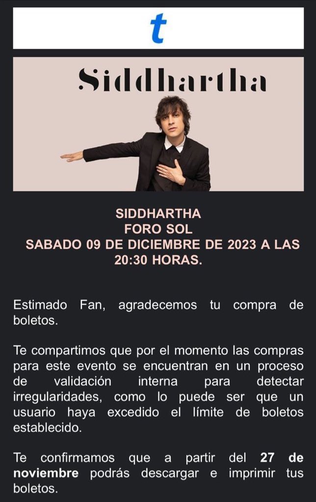 ailoviutl's tweet photo. 🚨 INFORMACIÓN IMPORTANTE 🚨

Les comparto fecha para imprimir boletos de varios conciertos: 

Siddhartha @ Foro Sol CDMX
27 de Noviembre 🎫

Arctic Monkeys @ Foro Sol México 
6 de Julio 🎫

The Weeknd @ Estadio Akron GDL
1 de Septiembre 🎫

The Weeknd @ Estadio BBVA Bancomer
2 de Agosto 🎫

Wisin & Yandel @ Foro Sol CDMX
10 de Abril 🎫

Depeche Mode @ Foro Sol CDMX
15 de Junio 🎫

Tecate Emblema @ Autódromo Hermanos Rodríguez 
3 de Abril 🎫

Rels B @ Foro Sol México 
14 de Abril 🎫

Christian Nodal @ Foro Sol
20 de Abril 🎫

Big Time Rush @ Palacio de los Deportes 
20 de Abril 🎫

En estos días les comparto la fecha para imprimir sus boletos de Madonna @ Palacio de los Deportes 25, 27 y 28 de Enero del 2024 🎫

🎟️ TICKETFAST & WILLCALL 🎟️