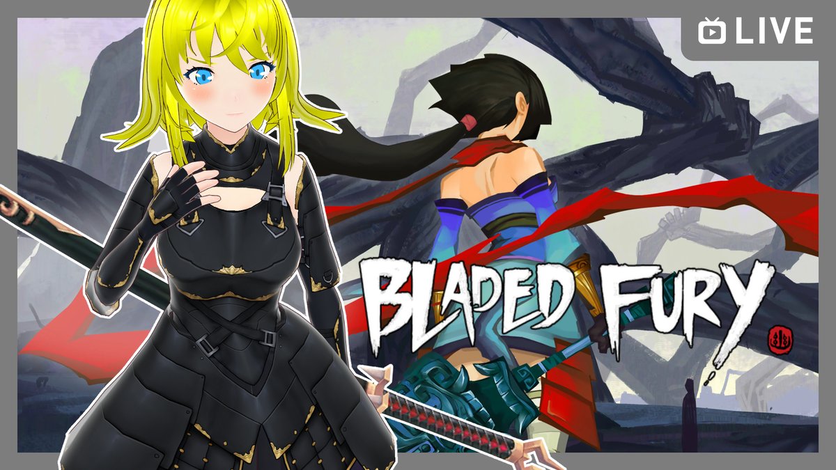 Vtuberrafisu's tweet photo. お昼食べてからなので
13:30スタート予定ー
【#Bladed fury】幻想ファンタジーなアクションゲーム【#アクション】 https://t.co/lHDxsufq8i @YouTubeより https://t.co/VIiBfphwBP