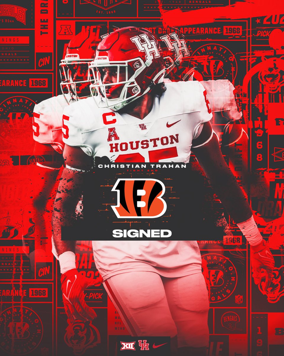 UHCougarFB's tweet photo. Signed.  

@Trahan85 x @Bengals 

#GoCoogs https://t.co/LHMtFEr4Wj