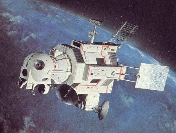 謎の円盤UFOより、無人監視衛星S.I.D /インターセプター 謎の円盤UFO より ＃シド（＃SID）。 Space Intruder Detectorの略称で