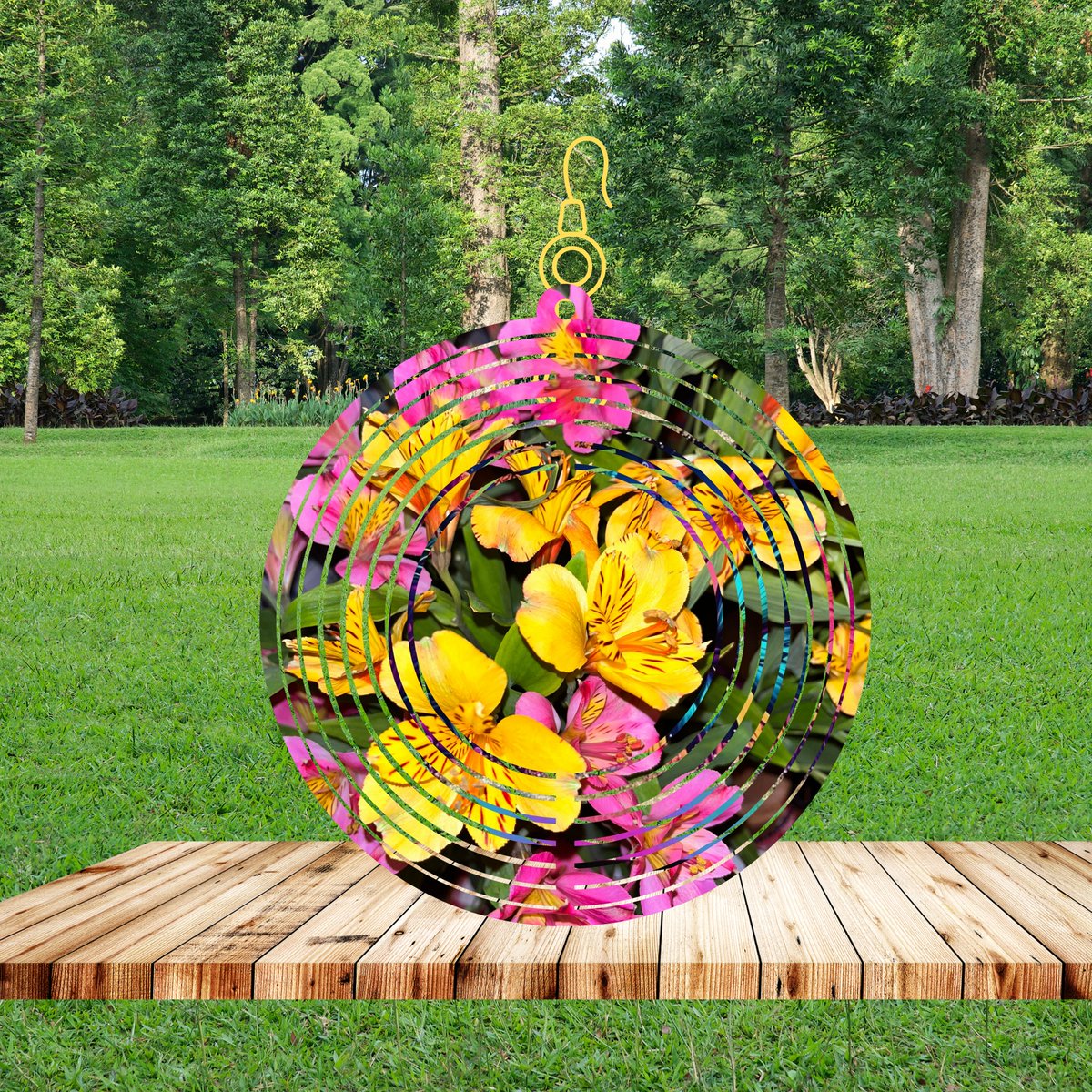 sherrie1214's tweet photo. Thru Your Eyes These 10" Wind spinners come with the design on both sides. Outer layer separate to create a twirling affect . These bright beautiful  items are limited . order @ https://t.co/ihL5zbv53S or text to 
603-318-8424 these come with a swivel hook for hanging. $25.00 https://t.co/kuk0COIMAH