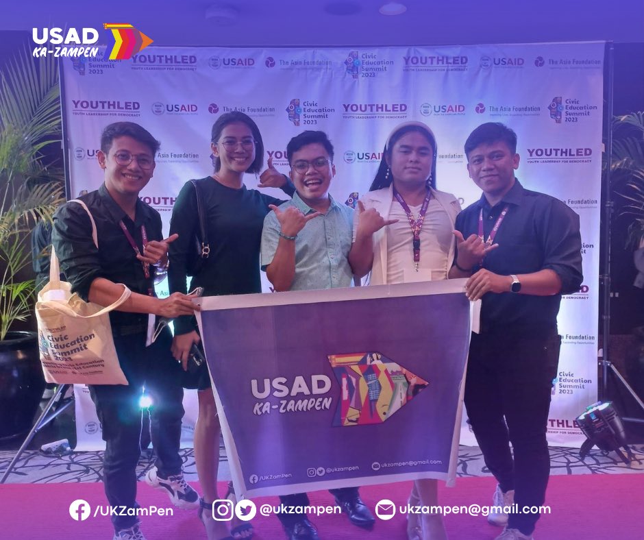 Congratulations, USAD Ka-ZamPen! ⛵️

You've made it to the finish line of the YouthLedPH Civic Education Summit 2023!