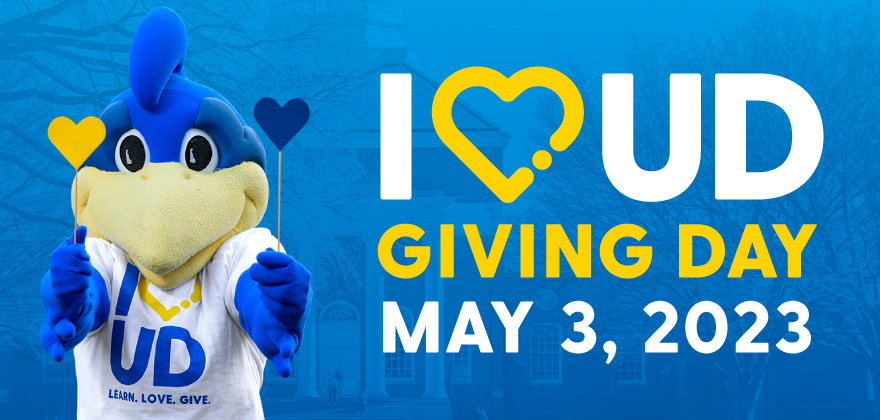 Today is I 💛 UD Giving Day! Please consider donating to our campaign, which will allow us to expand our support of undergraduate research on material culture topics. We hope you'll help us reach our goal - every donation counts! 💙💛 udel.edu/alumni-friends…