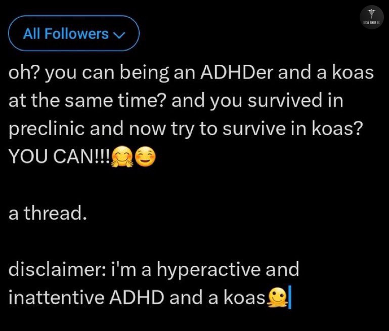 BaseAnakFK's tweet image. dok kemarin ada yang cari soal adhd dan koas ya... kalau aku bikin thread, ada yg mau ditag gaa? soalnya biar jelas aja gituu dibikin threadd...
