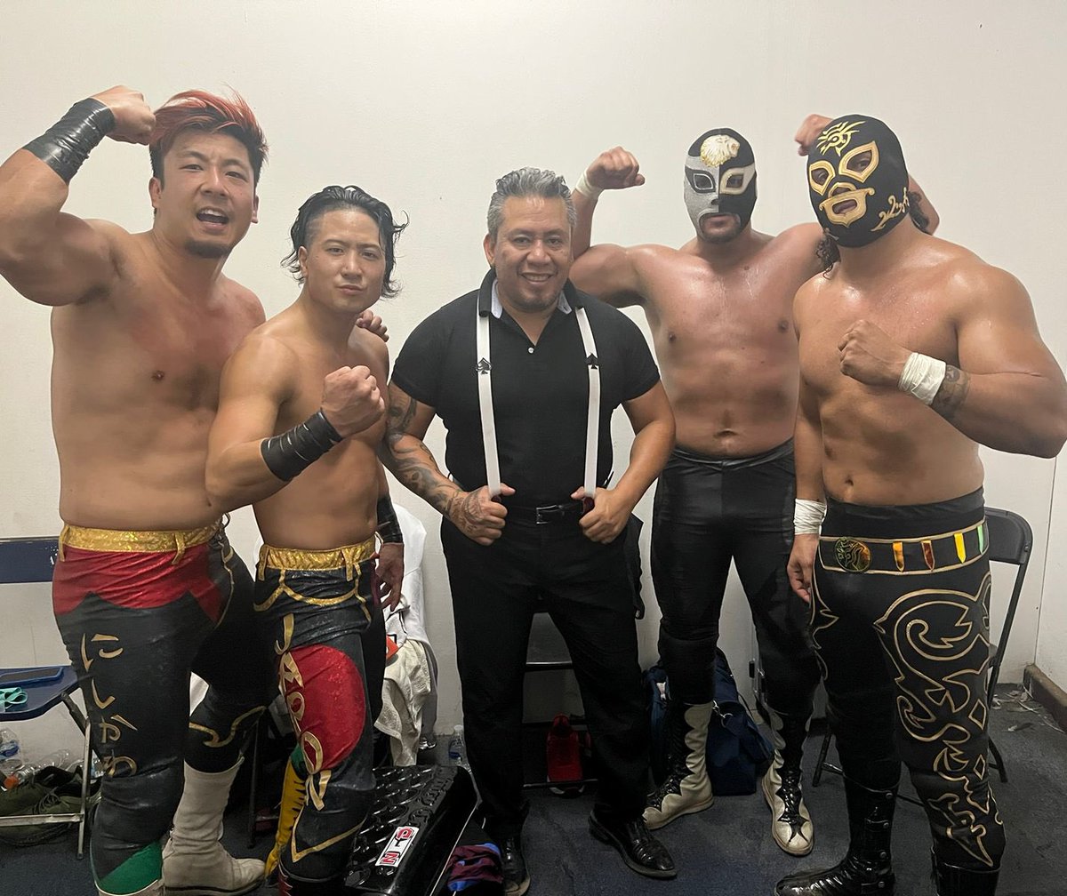 kuukai_japon's tweet image. 29 de abril
Kuukai y Nishikawa
ウルアパンでサンソン、フォラステロ組と激突⚡️🔥

#AAA
#Sanson
#Forastero
#西川拓馬
#空海