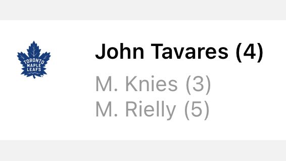 katieonleafstwt's tweet photo. Matthew Knies with the primary assist on the series clincher. The captain, the rookie, and the longest tenured Leaf get it done. LET’S. GOOOOO. https://t.co/CTGtDhmr3j