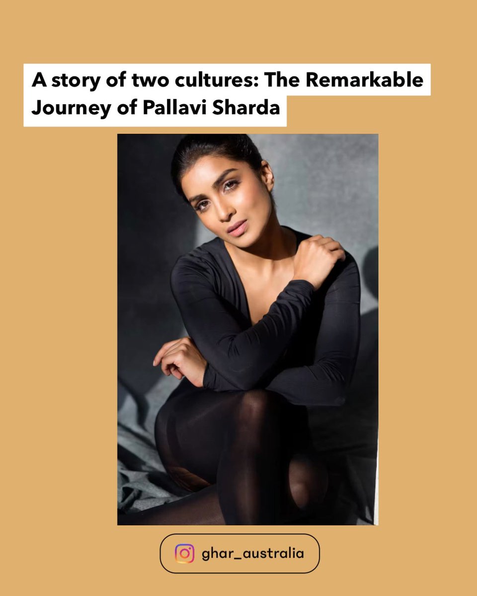 ghar_canberra's tweet photo. Dive into the fascinating journey of Pallavi Shrada by reading her story. #pallavishrada #india #australia https://t.co/3ap1T3hIZO