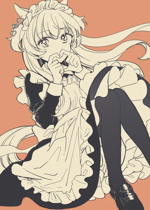 め、メイドマヤノさん・・・?!!