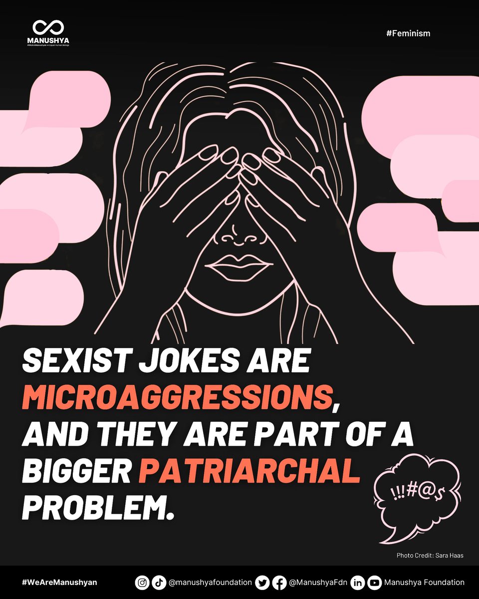 👄🗣️Jokes at the expense of women have been long been considered “harmless fun”, but they may fall under what’s considered microaggressions. 

📍Without the intention to be offensive or derogatory, these comments have harmful implications. 
🔗bit.ly/3VgrAKC
#เลือกตั้ง66