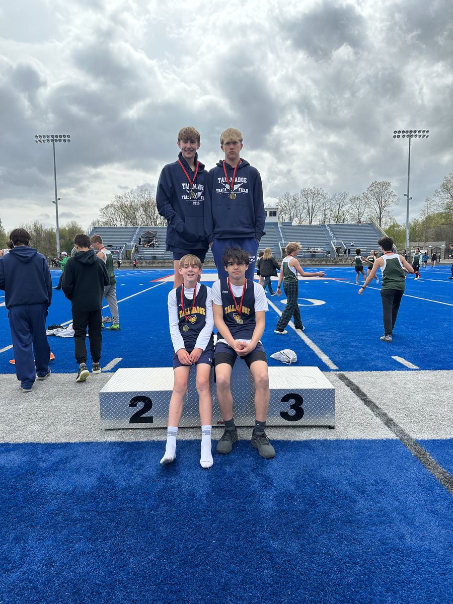 verronaTMS's tweet photo. Our boys 4x800 Relay champ https://t.co/bSeaxhlbOp