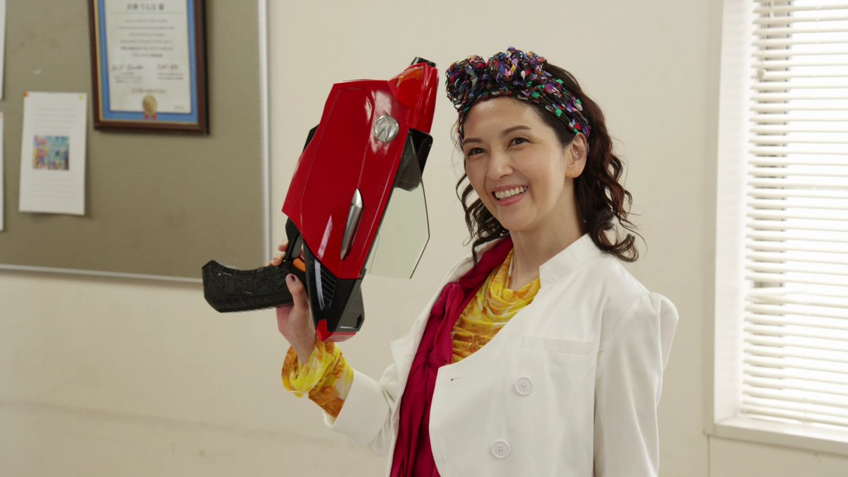 tokugirlarchive's tweet image. Rei Yoshii reprises her role as "Rinna" from Kamen Rider Drive in Juuga vs Olteca!
#kamenrider #revice #juugavsolteca