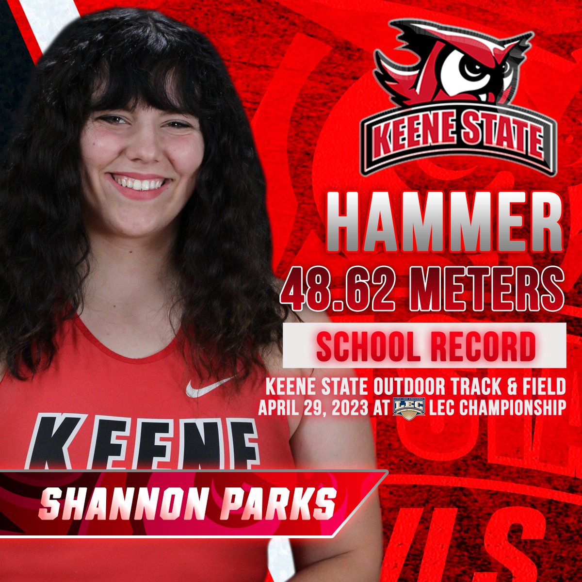 π¦π΄ Keene State Athletics (@keenestateowls) on Twitter photo Maruca, Furlong Win Events at <a href="/LittleEastConf/">Little East Conference</a> Championships
π¦ Recap: keeneowls.com/news/2023/4/29β¦ Maruca, Furlong Win Events at <a href="/LittleEastConf/">Little East Conference</a> Championships
π¦ Recap: keeneowls.com/news/2023/4/29β¦