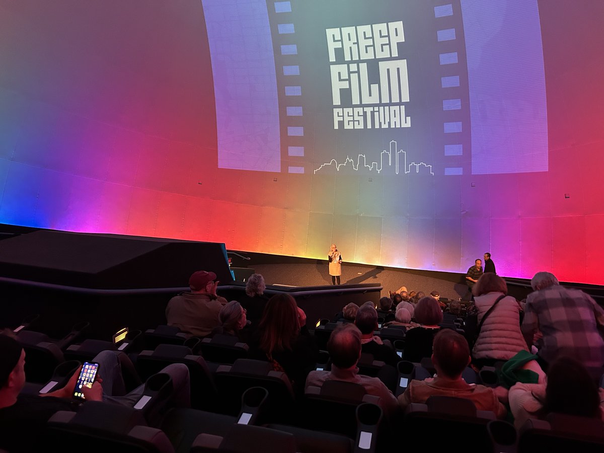 elmoredoc's tweet photo. It was our honor to participate in the 10 year anniversary of the Detroit Free Press Film Festival. We returned to Detroit surrounded by the sound and style of a city that has been depicted in many novels as seen through the eyes of Elmore Leonard, its foremost author. https://t.co/HxWsWRdtFG