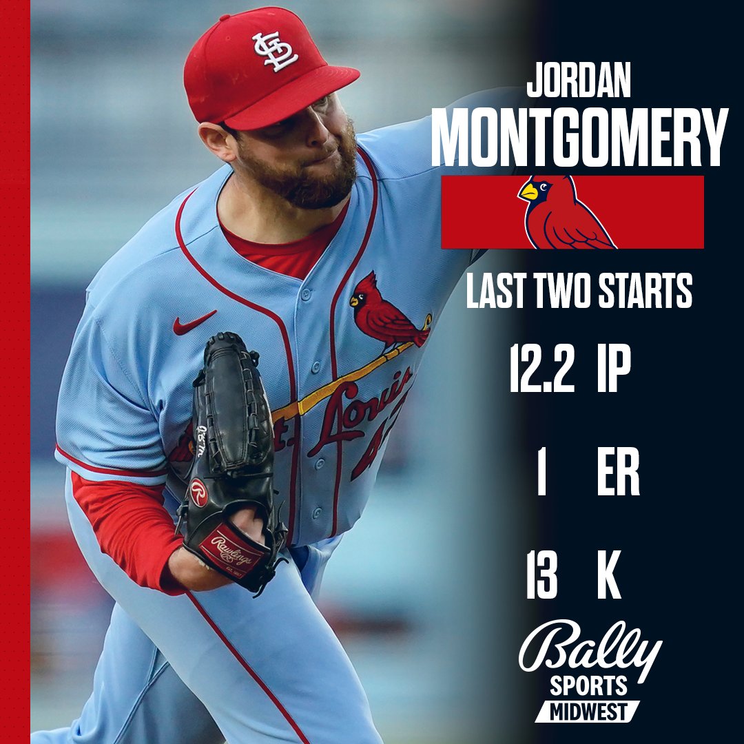 FanDuelSN_MW's tweet photo. Two strong starts for Jordan Montgomery in California. #STLCards https://t.co/33b5PW0mGk