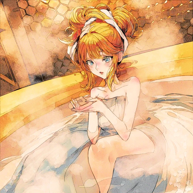 王妃の風呂  今日はリカちゃんの誕生日らしいぞ