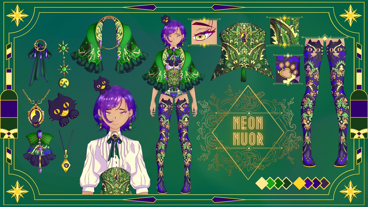 💜✨Neon Nuor ENVTuber✨💜 tweet media