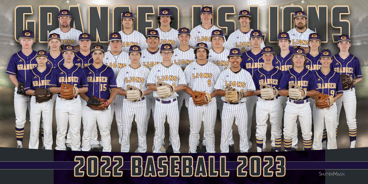 GrangerHSsports's tweet photo. In a thriller in Hutto, Texas your Granger Lions Varsity Baseball team beats the Thrall Tigers 6-5 to take the final playoff spot of 2A District 27! They will be playing Johnson City in a 3 games series beginning Thursday, May 4th at Lago Vista High School.
#GHSBaseball https://t.co/tI8sf7T3Pd