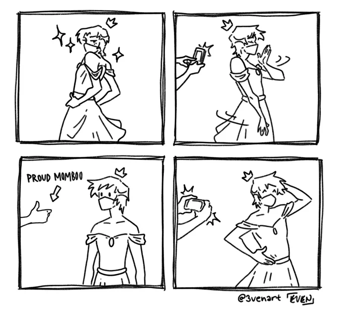 Every moment is a proud Momboo moment #ranboofanart #momboo