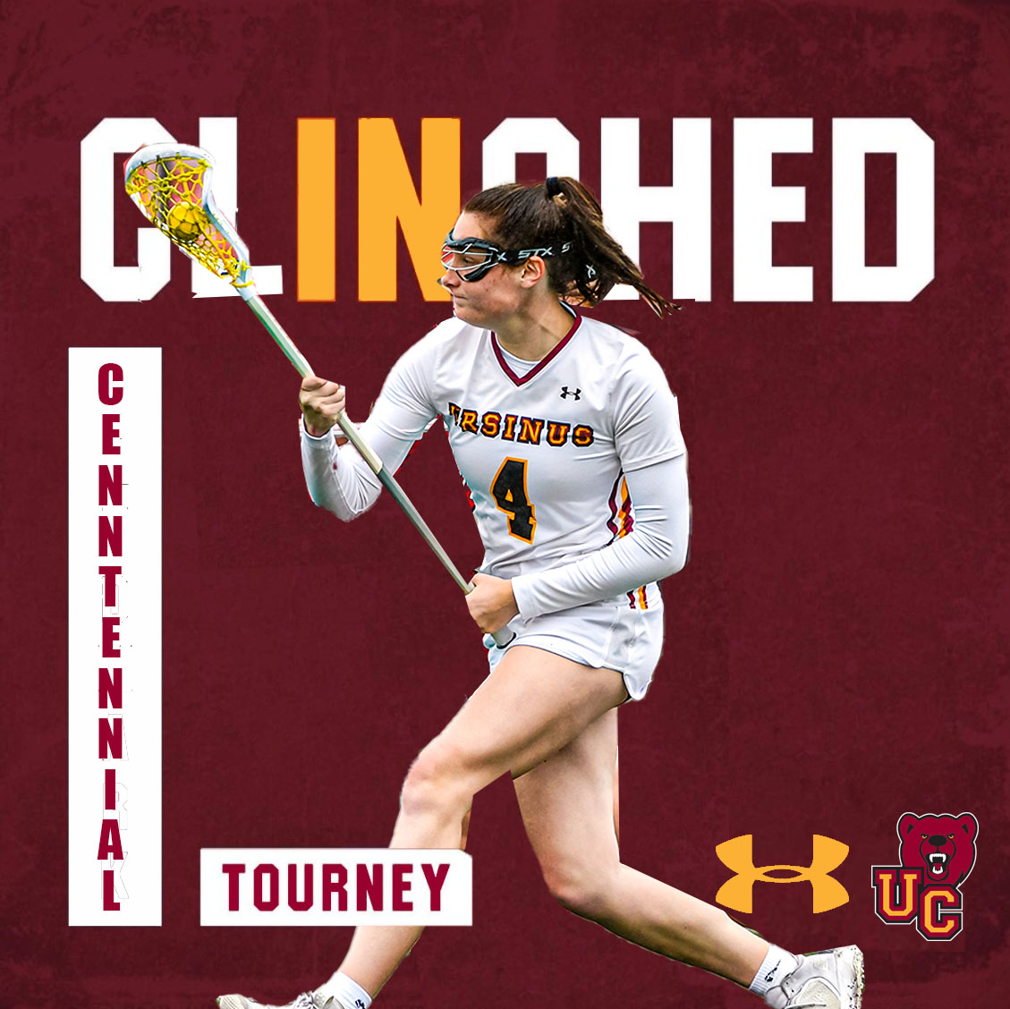 ucathletics's tweet photo. For the first time since 2012, @Ursinus_Wlax is back in the Centennial Conference Tournament! They will head to Washington College on Wednesday! #UpTheBears https://t.co/KyAd4DVEND