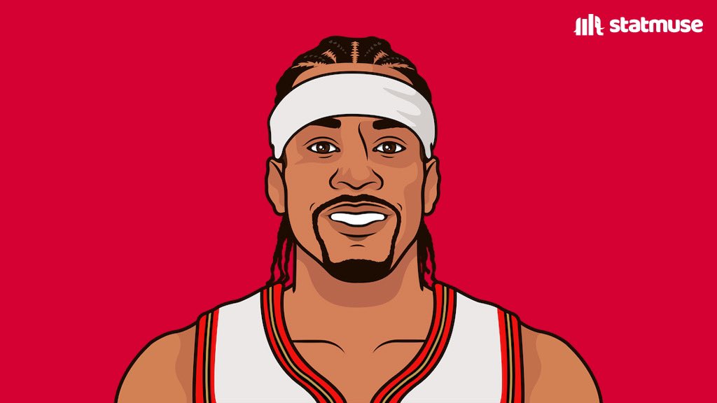 BronMuse's tweet photo. most 40+ point games in a single Playoff run: (last 50 yrs)

8 — 2018 LeBron 

7 — 1989 Jordan
6 — 2001 Iverson https://t.co/S21R7D4Mf6