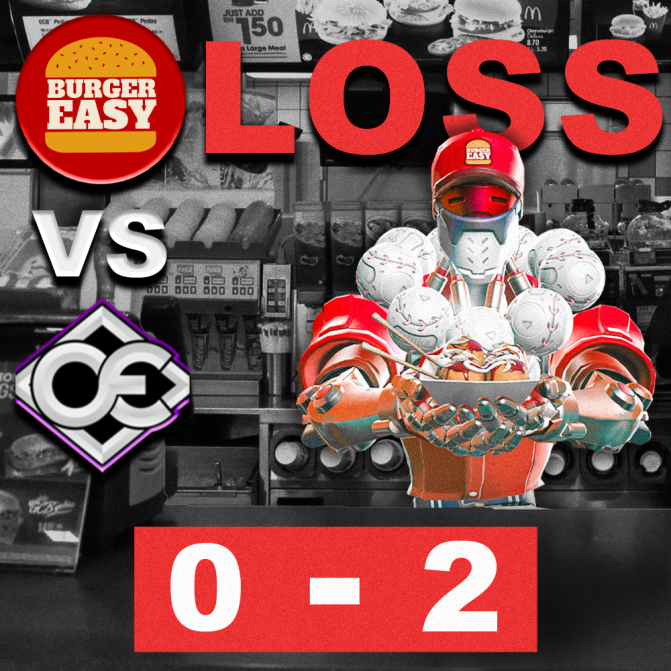 BurgerEasy_OW's tweet photo. Our hands hurt from flippin burgers and we couldn't get it done in game one. We came back strong, winning our last two games and finished the day 2-1!

#SupportIsBurgerEasy https://t.co/TGJXml4Evo