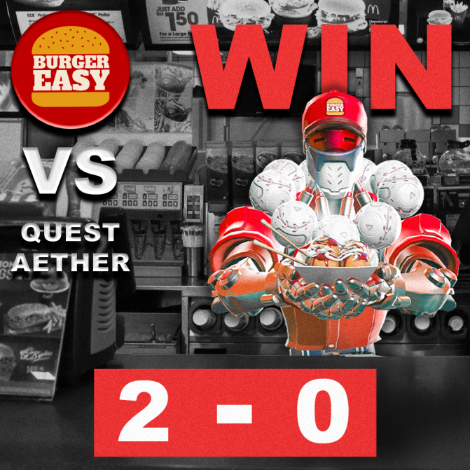 BurgerEasy_OW's tweet photo. Our hands hurt from flippin burgers and we couldn't get it done in game one. We came back strong, winning our last two games and finished the day 2-1!

#SupportIsBurgerEasy https://t.co/TGJXml4Evo