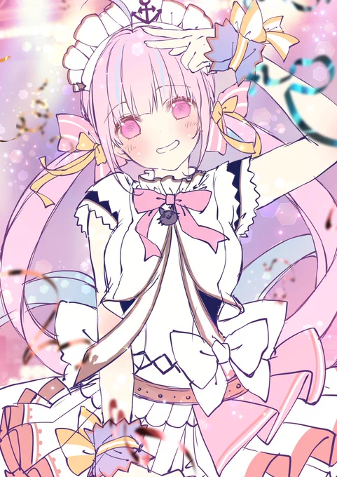 あくたん構図ラフ(*˘︶˘*).。.:*