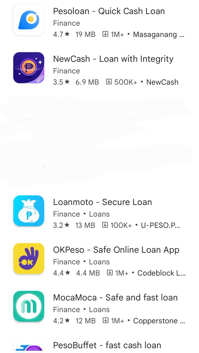labaninahan_01's tweet photo. Yung iba jan nagiiba lng ng pangalan pero anjan pa rin! Yang newcash hindi yan newcash noon! 
SHUT DOWN ILLEGAL AND ABUSIVE OLA
#FightOnlineLoanSharks
#UOVM @senatePH @IdolRaffyTulfo @WinGatchalian74 @SenGracePOE @Cynthia_Villar https://t.co/R7CBtFPJB1