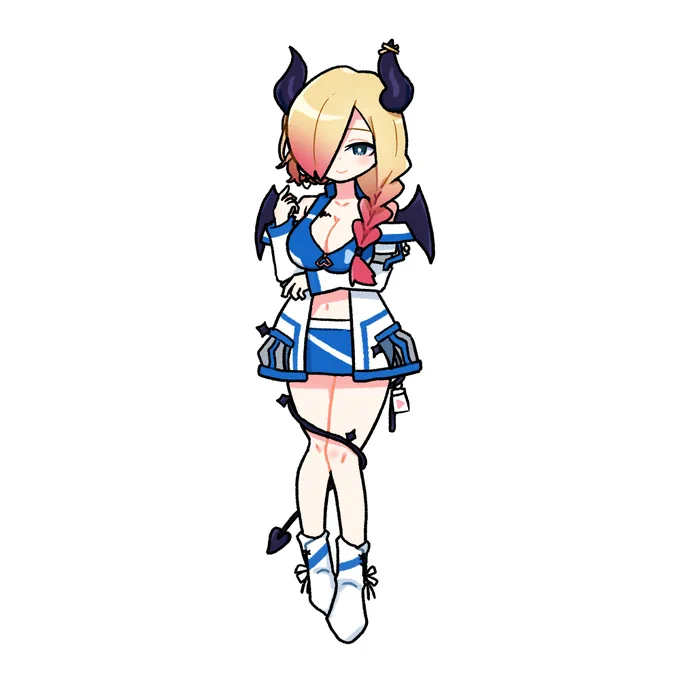 #癒月ちょこ新衣装予想  レースクイーン風・・・?