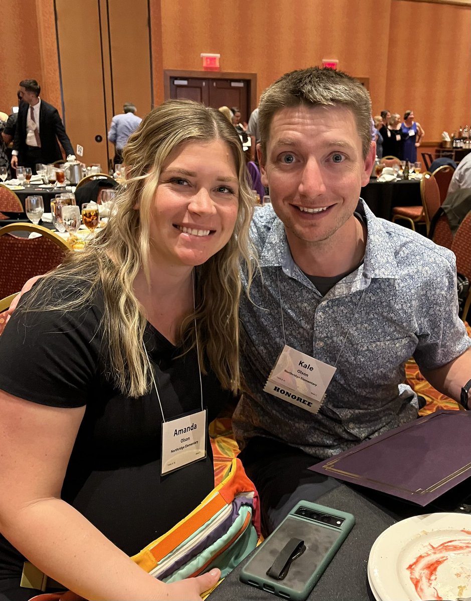 DykesDeAnn's tweet photo. Congratulations to @olsoncommakale for being honored as Northridge Teacher of the Year! Well deserved for sure! @NREL_Bengals @SvvsdSchuh @SVVSDsupt https://t.co/D2g8OfHN1h