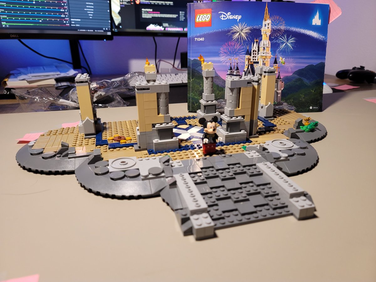 Building the Disney Lego Castle ha been an amazing experience so far! 32% in 8 hours, 4,080 pieces total! I appreciate the lovely people who contributed to the purchase as well as those who have been with me so far on the journey! More to come < 3