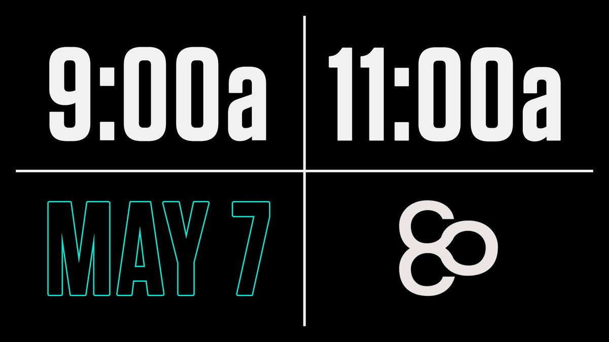 capstonechurch's tweet photo. Starting Sunday, May 7 we will be back to 2 services. Join us at 9AM or 11AM! https://t.co/Ra62r78mQv