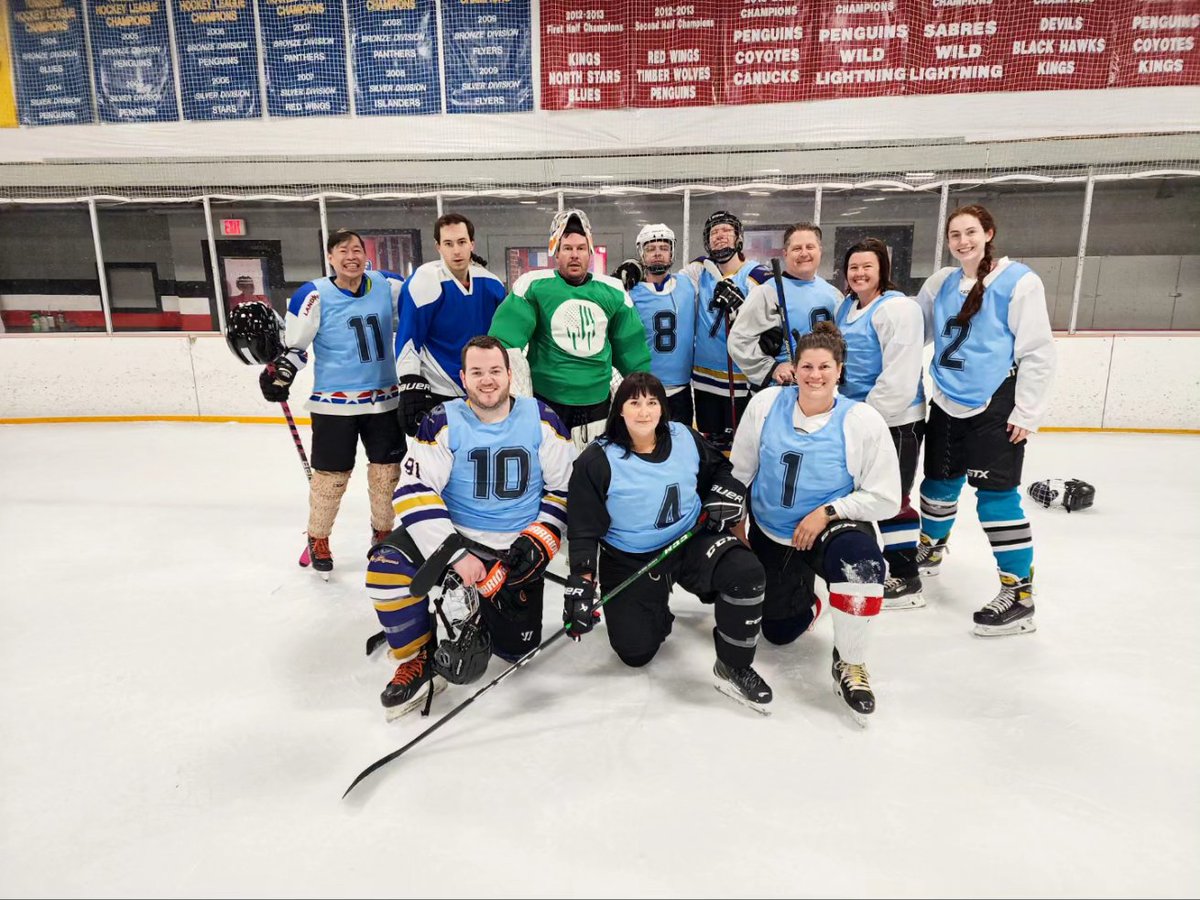GremlinsHC's tweet photo. 2nd Annual Pizza Party Tourney is a wrap!🍕 Congrats to Midnight Snacks (Blue) on taking home the 'ship! 🏆 Stay tuned for more content from an extremely fun day of hockey! https://t.co/TAX7WsUwCx