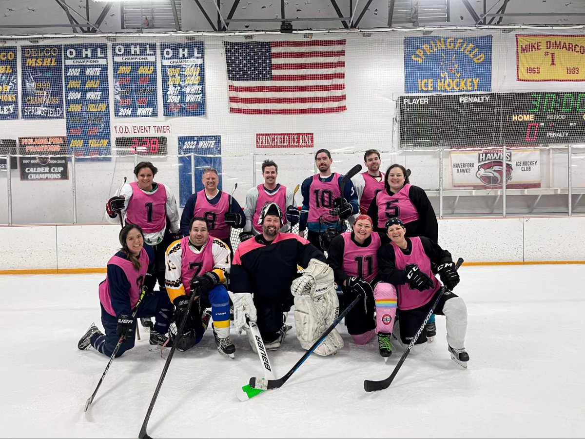 GremlinsHC's tweet photo. 2nd Annual Pizza Party Tourney is a wrap!🍕 Congrats to Midnight Snacks (Blue) on taking home the 'ship! 🏆 Stay tuned for more content from an extremely fun day of hockey! https://t.co/TAX7WsUwCx