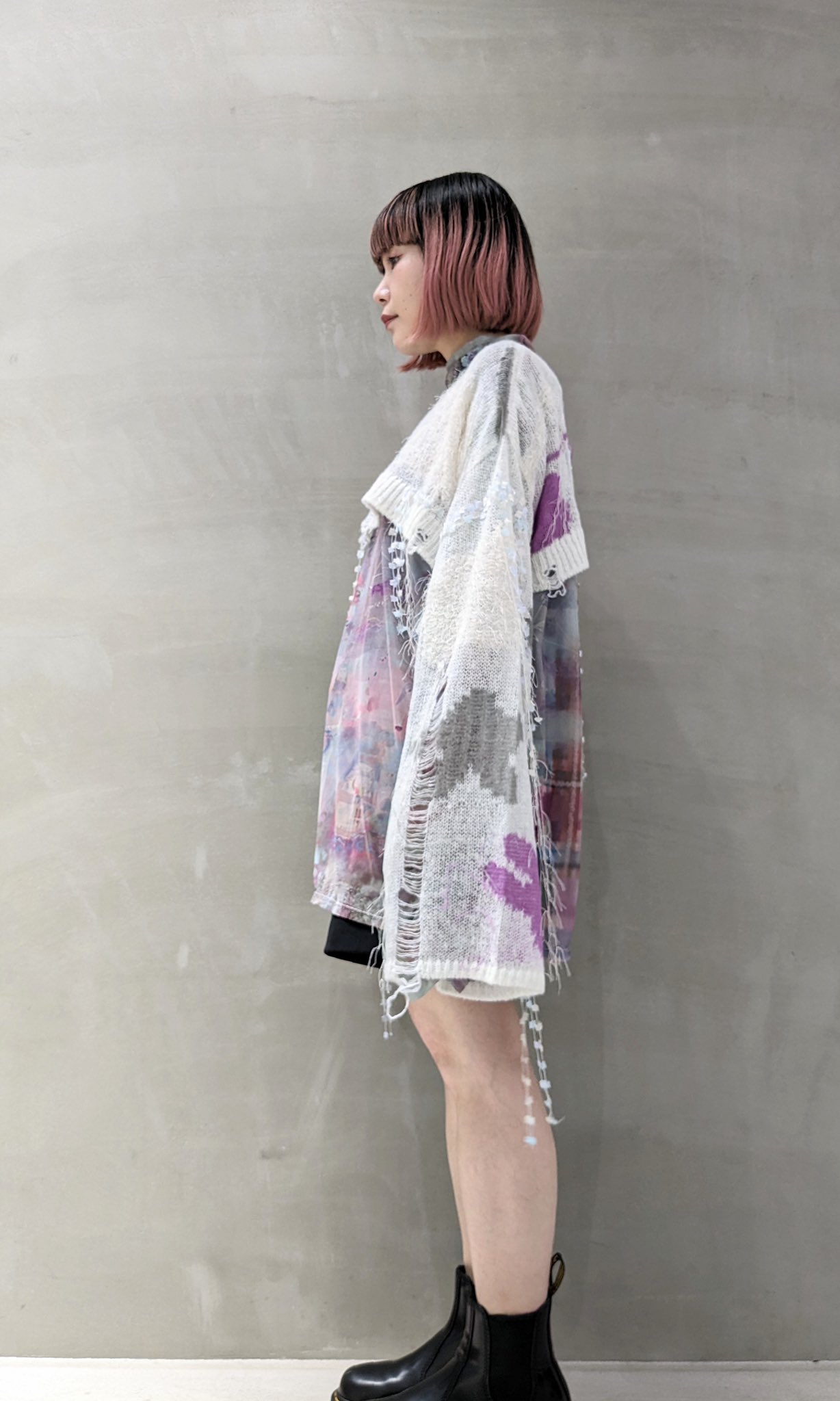 予約販売】本 rurumu: Dream reading mock neck PO Tシャツ/カットソー
