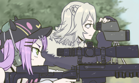 「binoculars weapon」 illustration images(Latest)