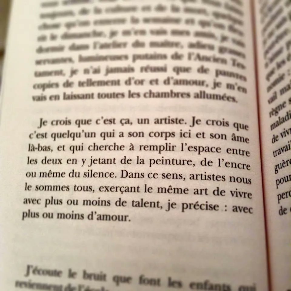 Belle journée à vous, à nous, à toi, à moi,...  ☕ 🌻 📚 😊 
#citation #artistes #christianbobin