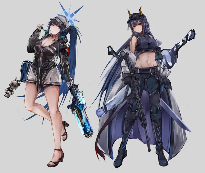#アークナイツ #明日方舟 #ブルアカ  一枚にまとめたVer.